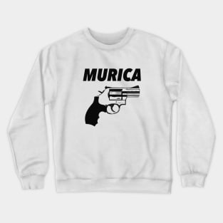 Murica - Home Of The Armed And Courageous Crewneck Sweatshirt